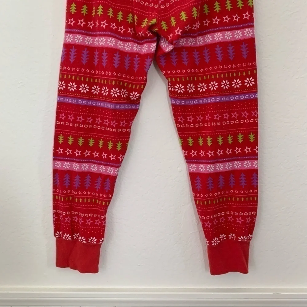 American Girl Christmas Pajama Set Cotton Long Sleeve Girls Size 10